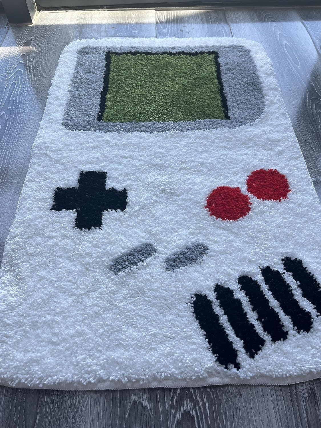 Retro Gamer Handheld Game Console Ultra Soft Anti-Slip Floor Door Mat Rug (Gb_Ru