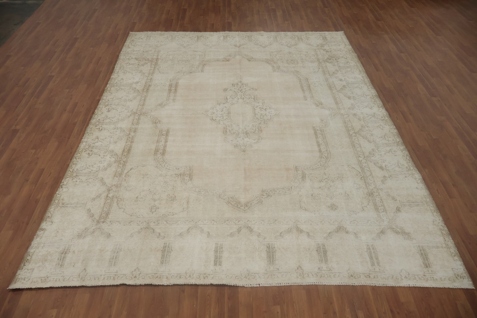Distressed Muted Classic Area Rug for Home Decor Living Room Vintage Rug 10×13