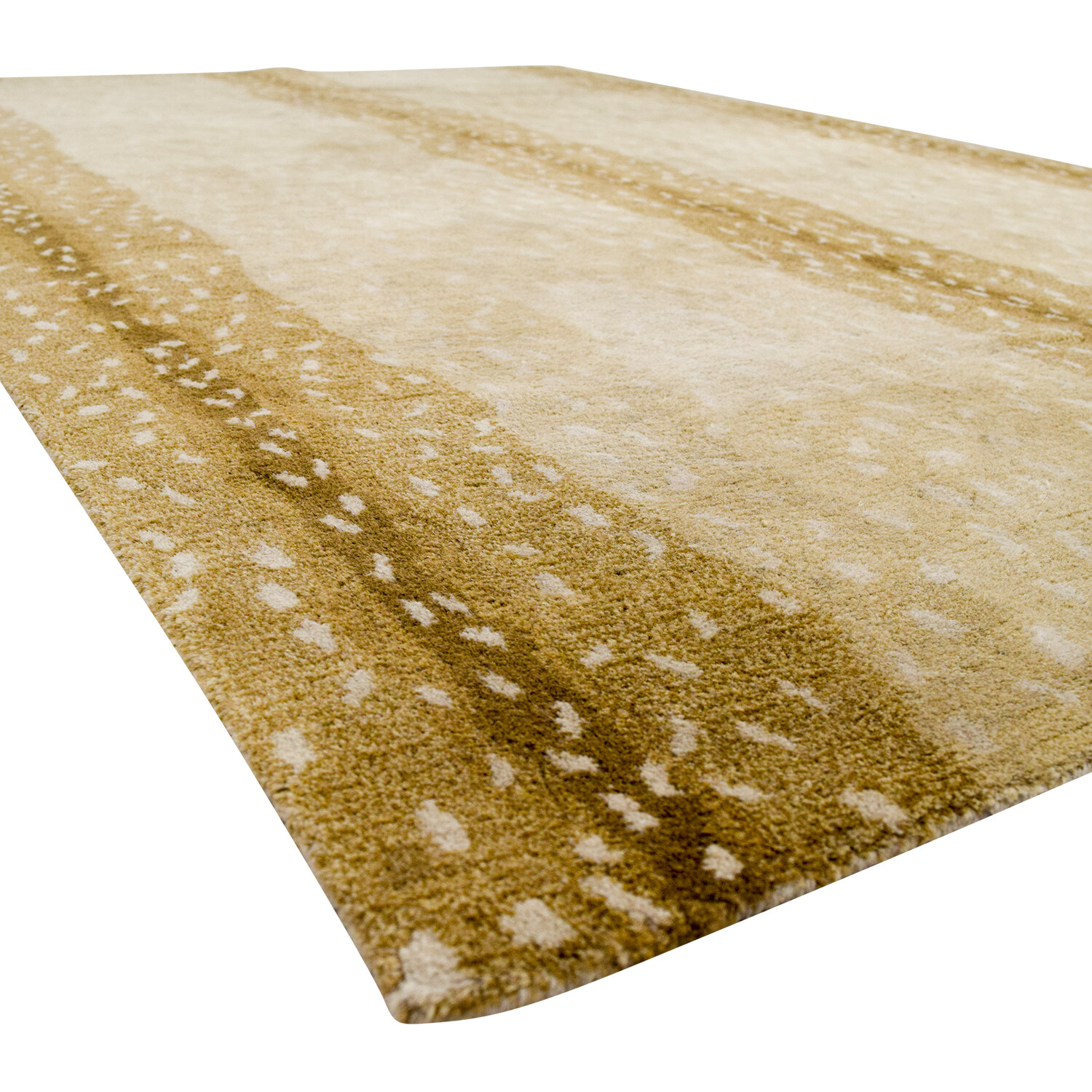 Ballard Design Modern 3×5 2.5×8 5X8 8×10 9×12 Antelope woolen area rug carpet