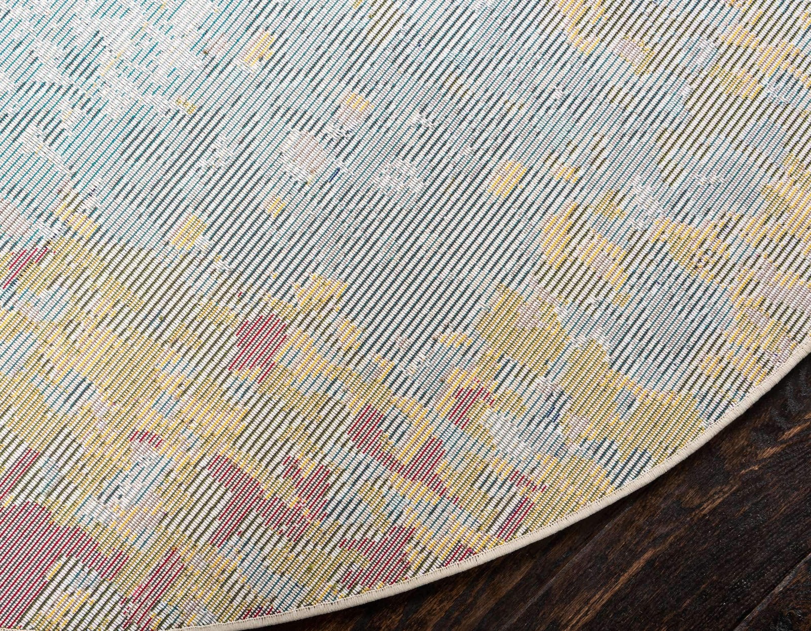 Unique Loom Estrella Collection Colorful Gradient Abstract Vintage Distressed