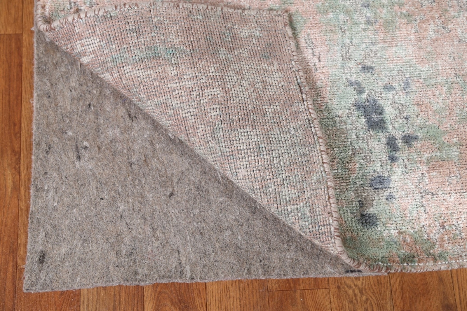 100% Silk Abstract 4×6 Modern Area Rug Hand-knotted Carpet
