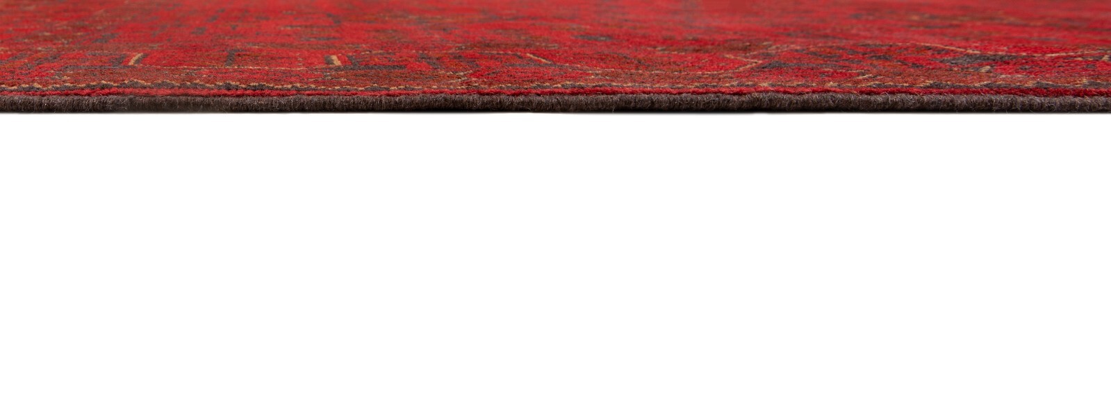 Afghan 77 3/16×51 5/8 in Handwoven Oriental Top Condition Oriental Carpet Rug