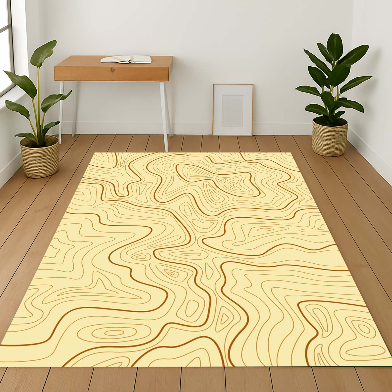 Topo Map Print, Contour Line Art, Geography Poster, Terrain Wall Art, Hiking Dec