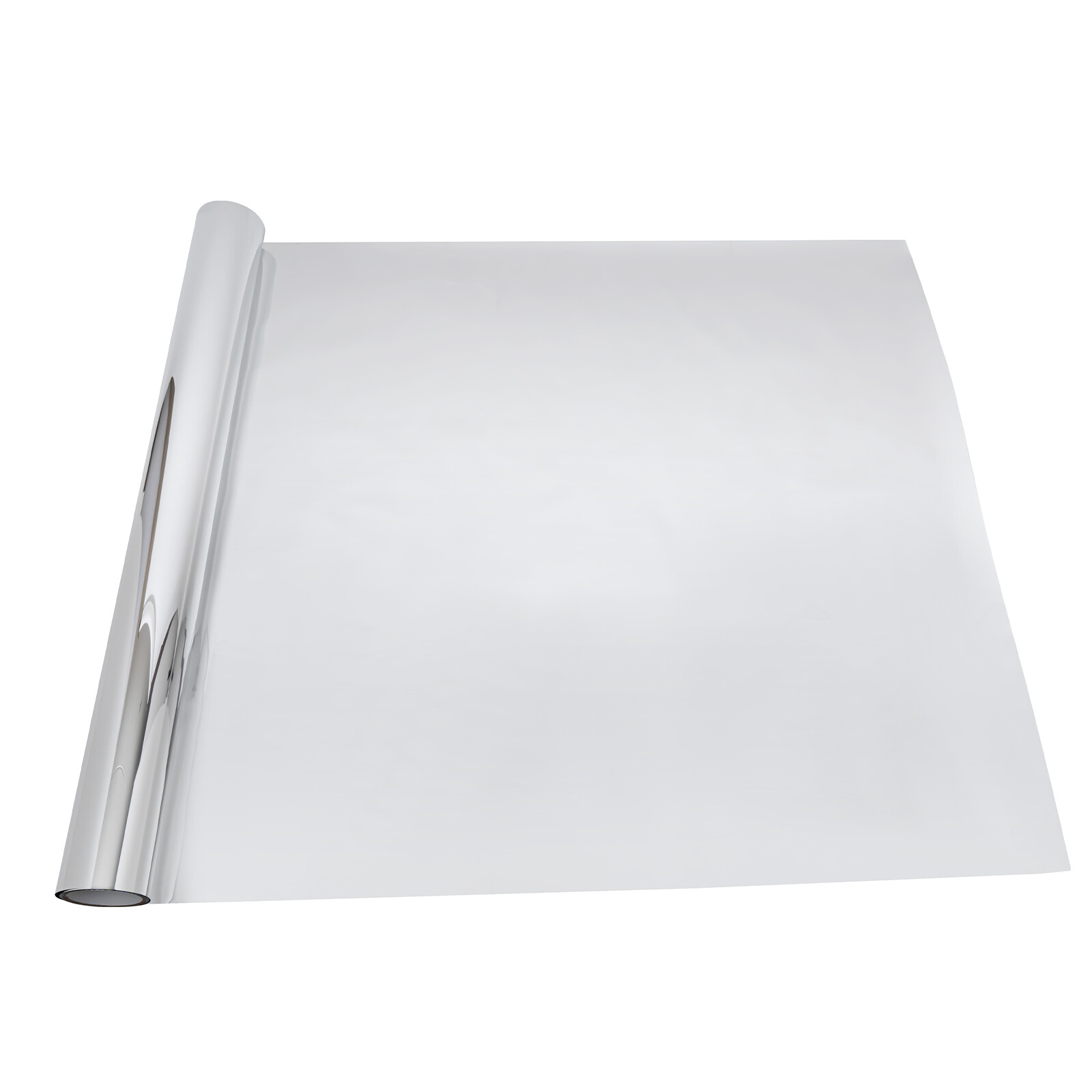 3.3*33ft 0.005in Thick Silver PET Double Sided Mirror Aisle Runner Decor Carpet