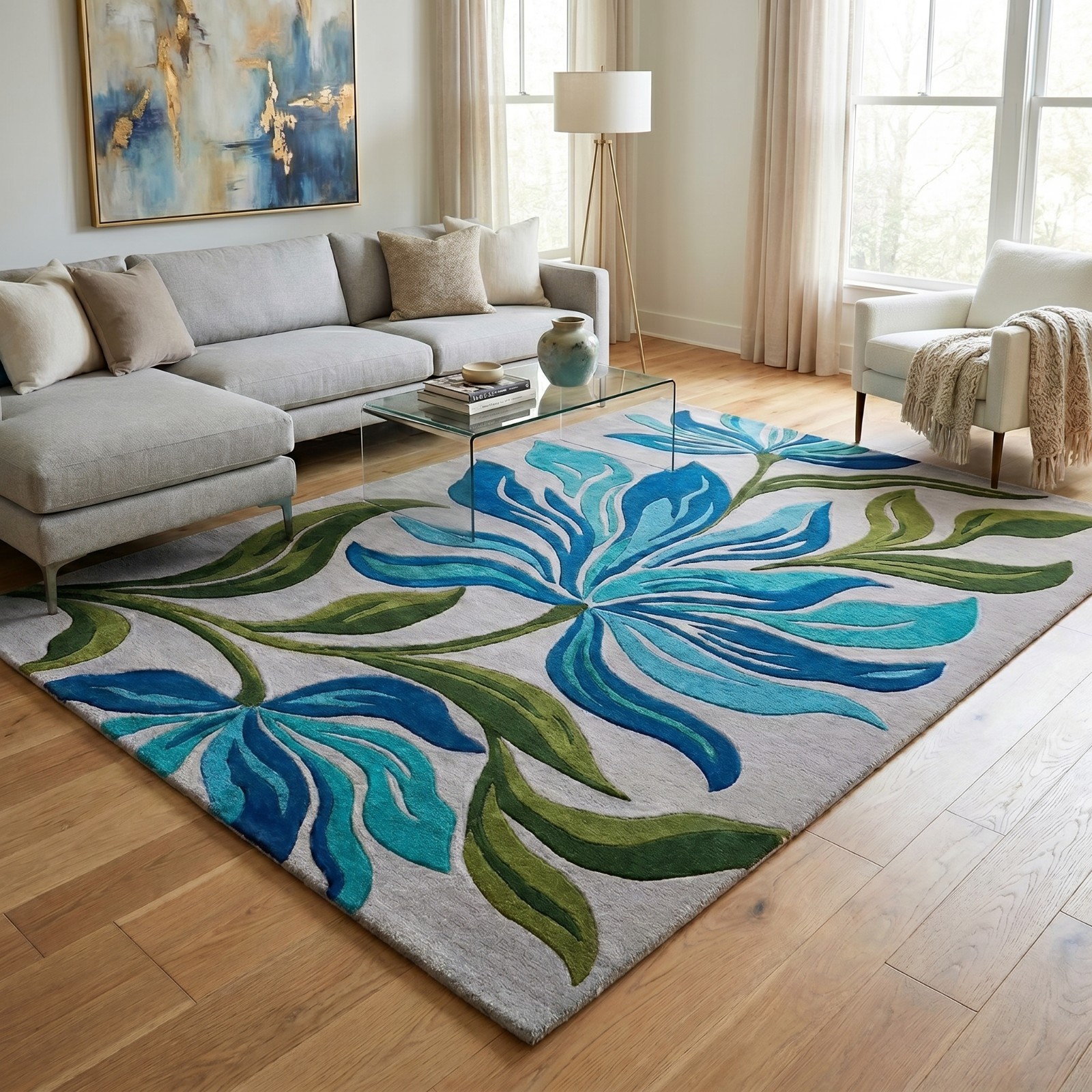Floral rugs for living room 5×7, 4×6, 6×9