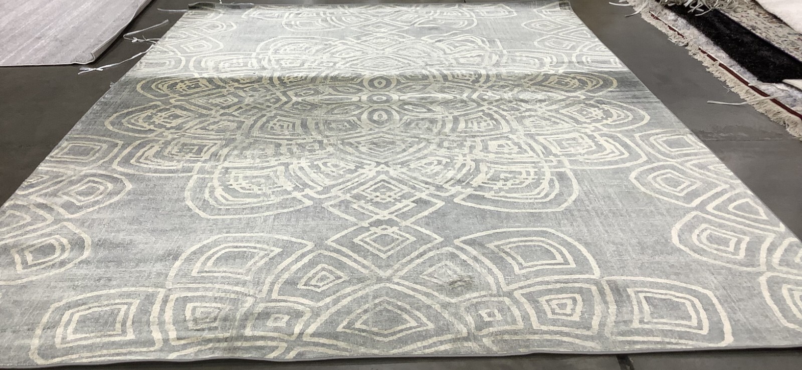 LGREY MULTI 8′-10″ x 12′-2″ Flaw in Rug, Reduced Price 1172678033 CNV751-2770-9