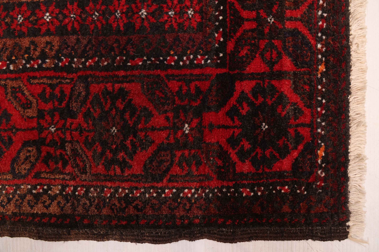 Vintage Traditional Hand-Knotted Area Rug 3’1″ x 5’4″ Oriental Wool Carpet