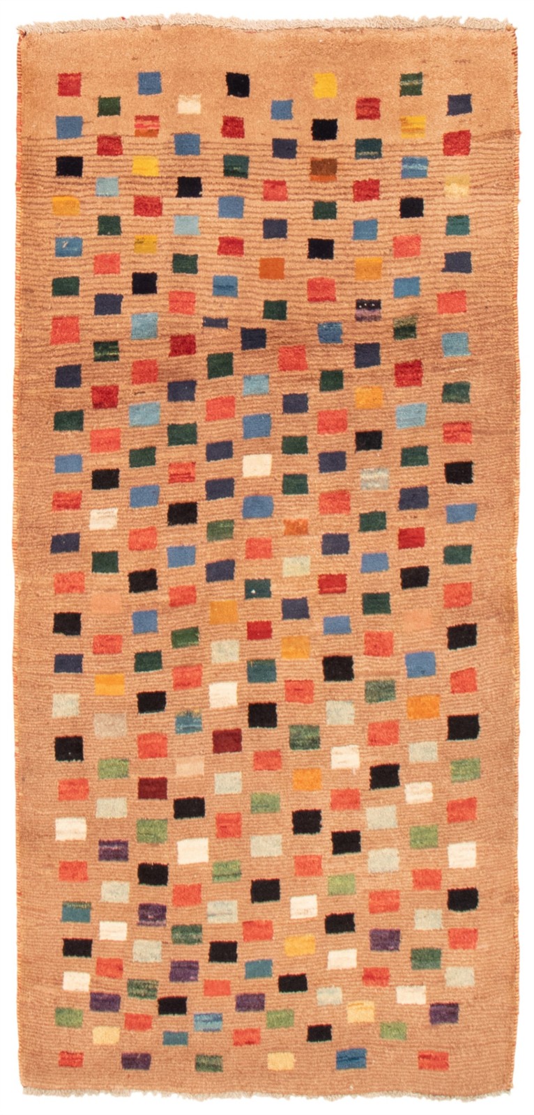 Vintage Hand-knotted Runner Rug 3’3″ x 7’3″ Traditional Oriental Wool Carpet