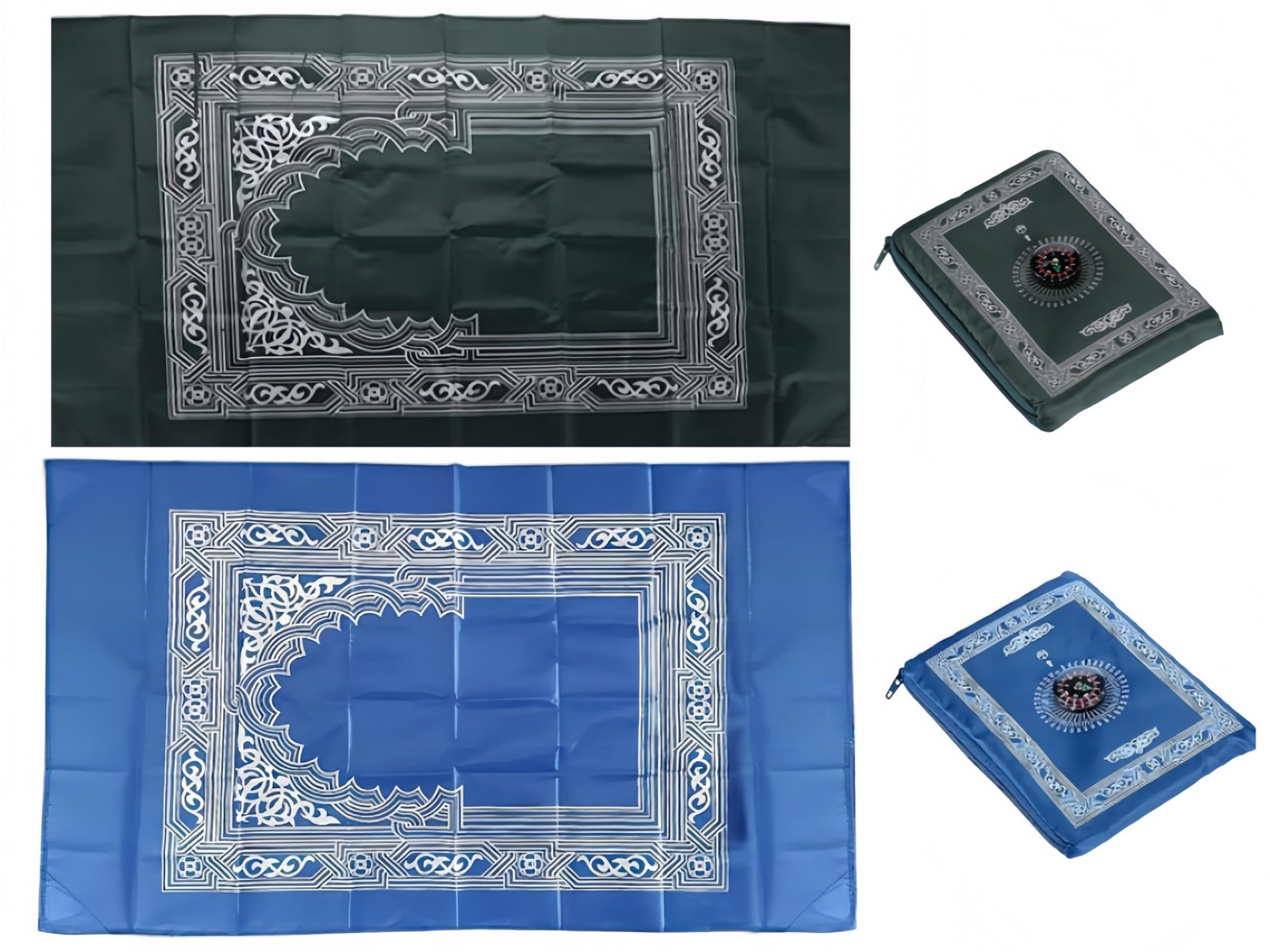 2 Pieces Travel Prayer Mat, 60cm*100cm Portable Prayer Rug, Waterproof Prayer…