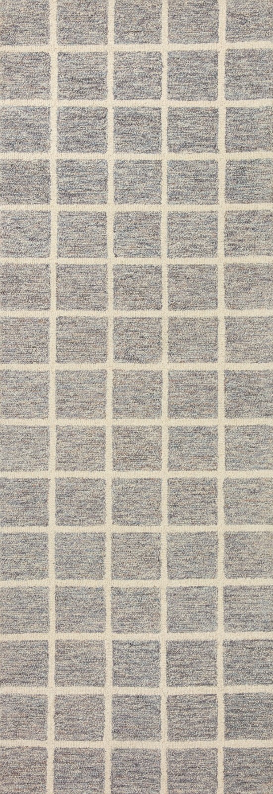 Slate/Ivory 2′-6″ x 7′-6″ Area Rug, Suitable For Various Room Layouts