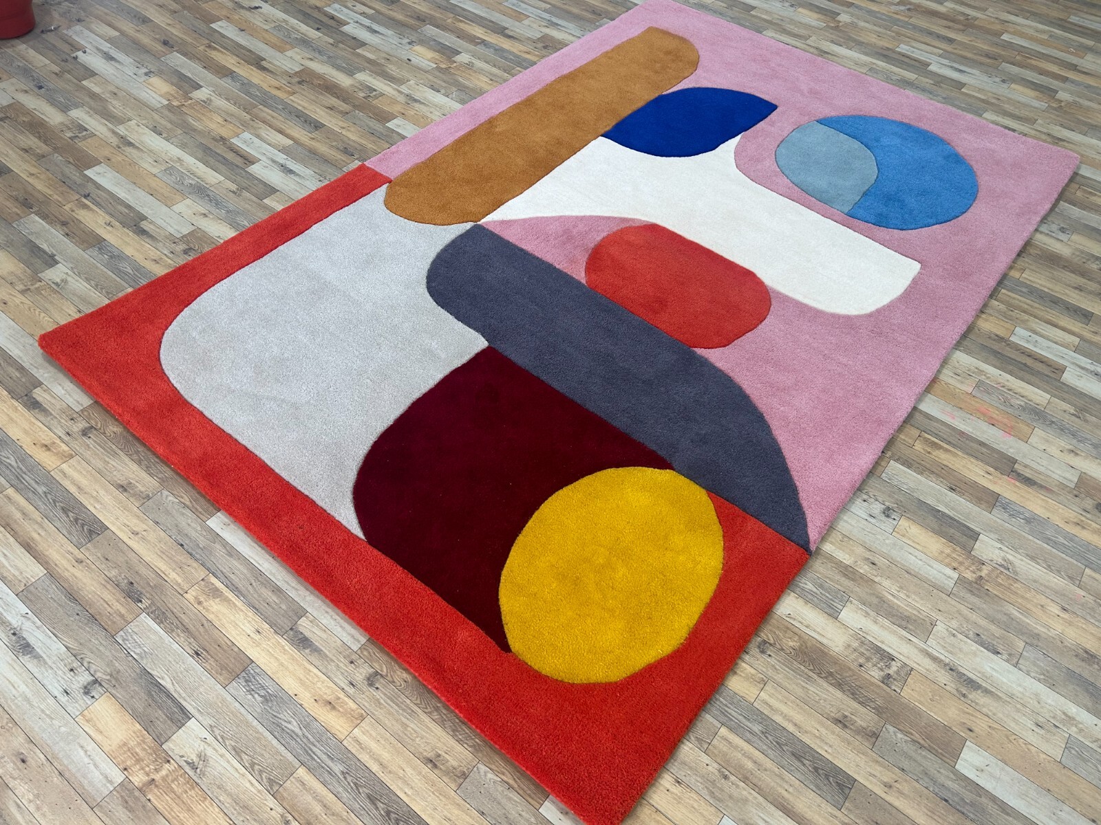 New Hand-Tufted Rug multicolor design handmade Nz Wool Area Rug Living Room rug
