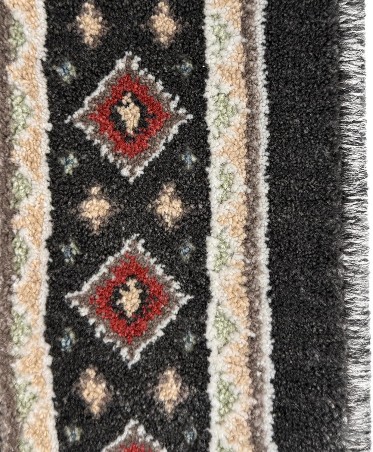 Curious Bear Rectangular Hearth Rug – Lodge Collection, 30″ x 50