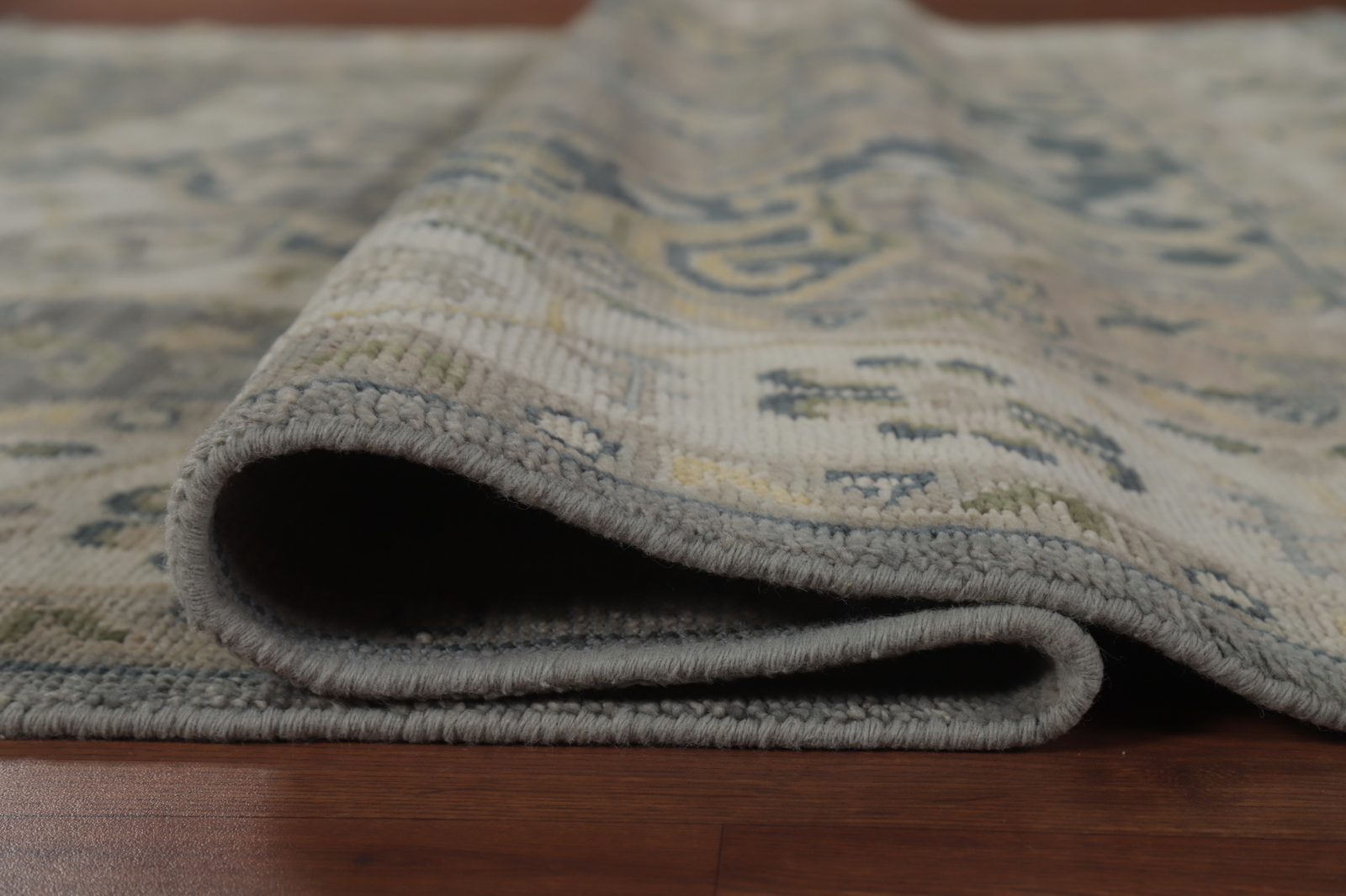 Elegant Handwoven Oushak Indian Rug Living Room Carpet 8×10 ft