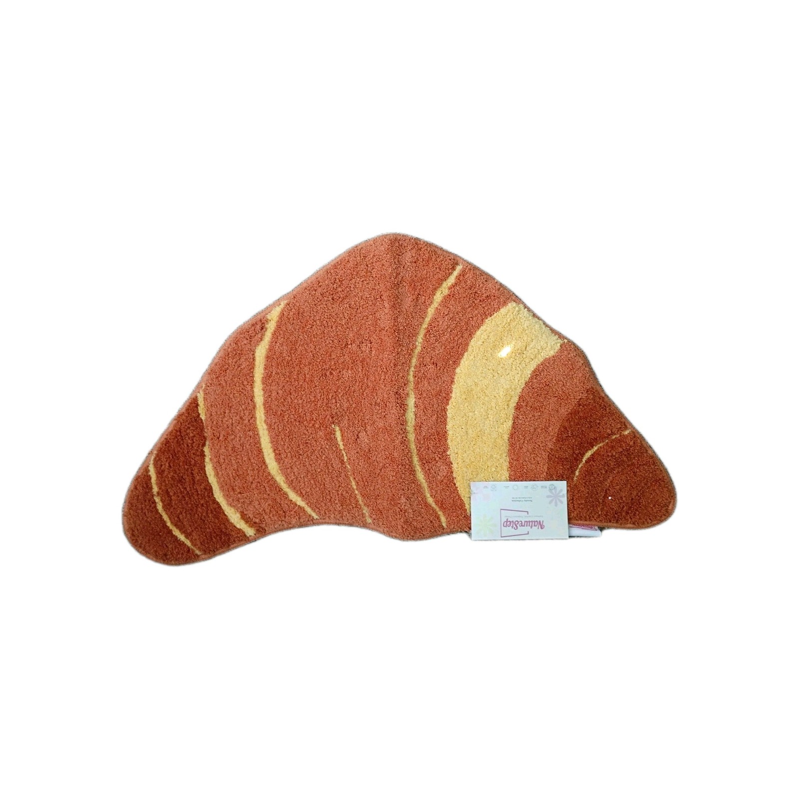 NatureStep Croissant Rug Machine Washable 16inx31in NWT