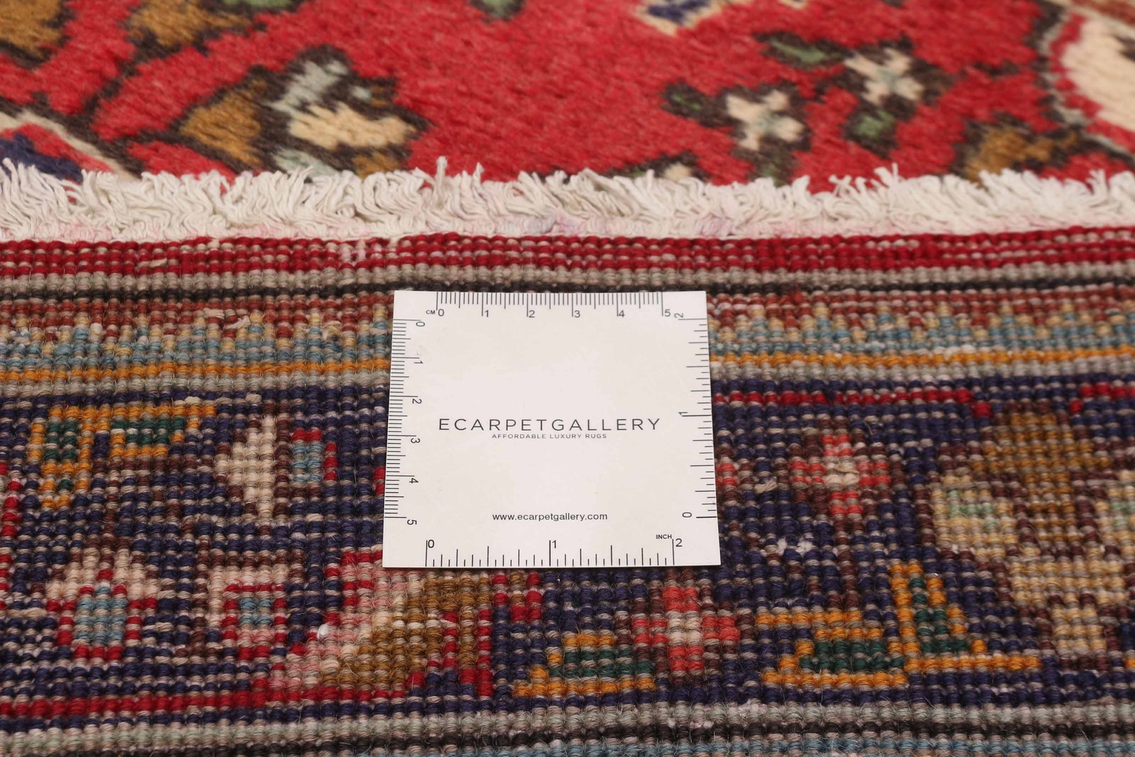 Vintage Hand-Knotted Area Rug 3’3″ x 4’9″ Traditional Oriental Wool Carpet