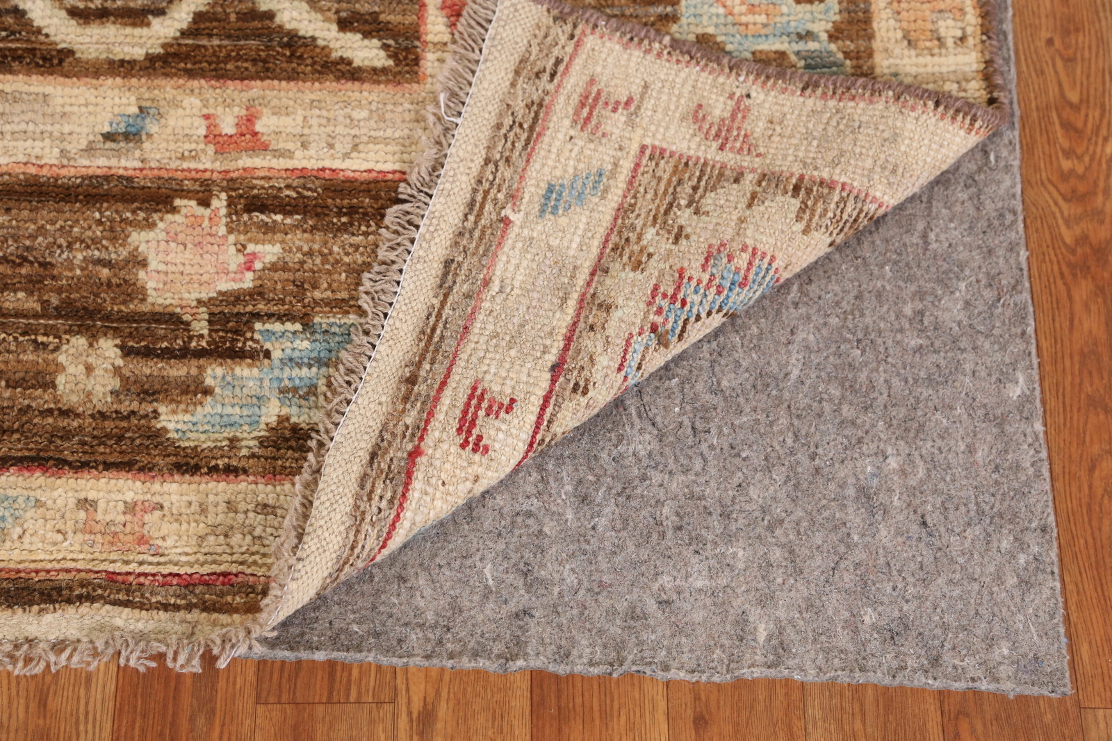 Vegetable Dye Turkish Authentic Oushak Rug Hand-Knotted 8×10 ft Brown