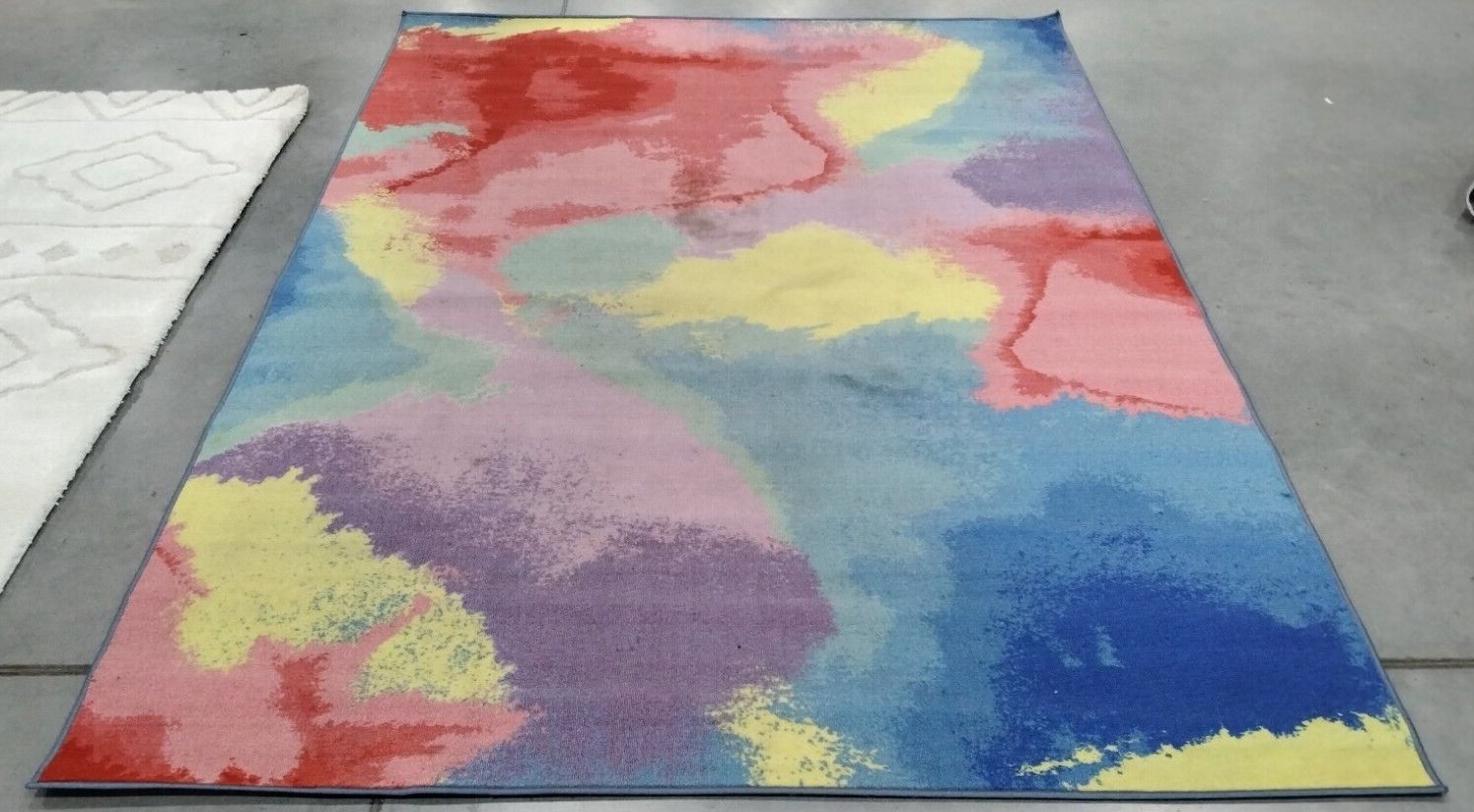 FUCHSIA / YELLOW 6′-7″ X 9′ Flaw in Rug, Reduced Price 1172715467 PTB121A-6