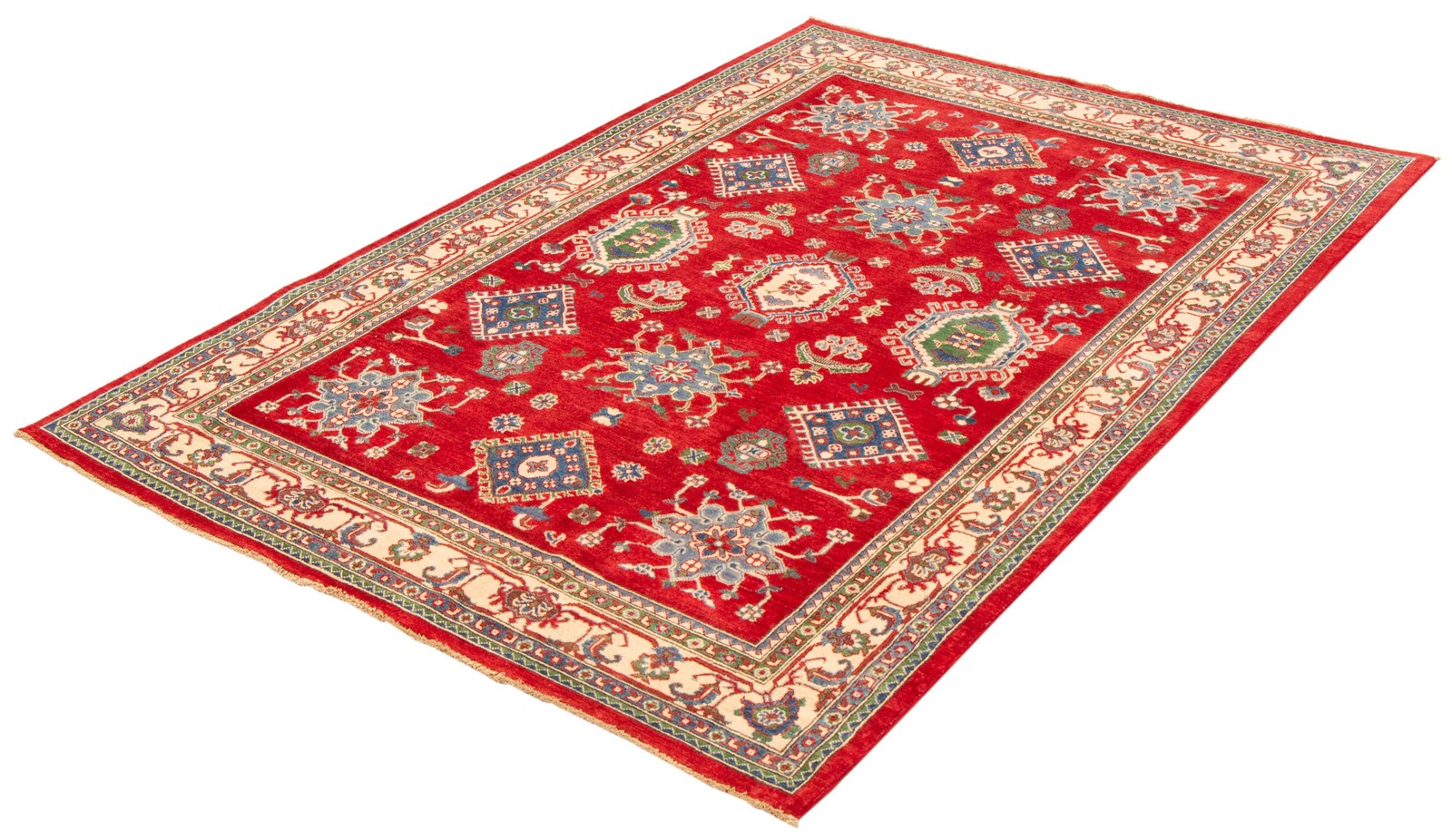 Traditional Hand Knotted Oriental Area Rug 6’10” x 9’11” Wool Carpet