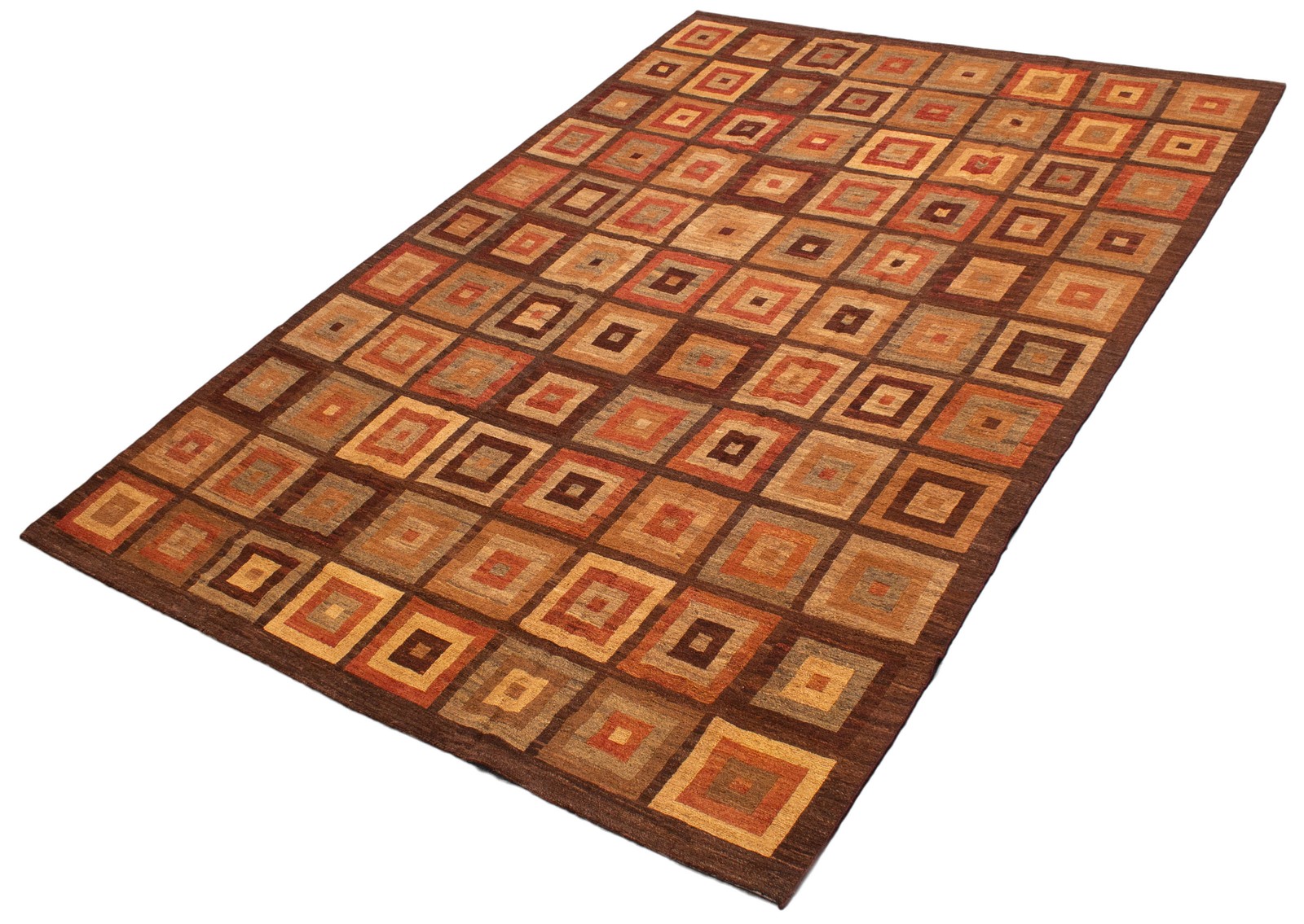 Vintage Hand Woven Area Rug 10’2″ x 14’10” Traditional Wool Oriental Carpet