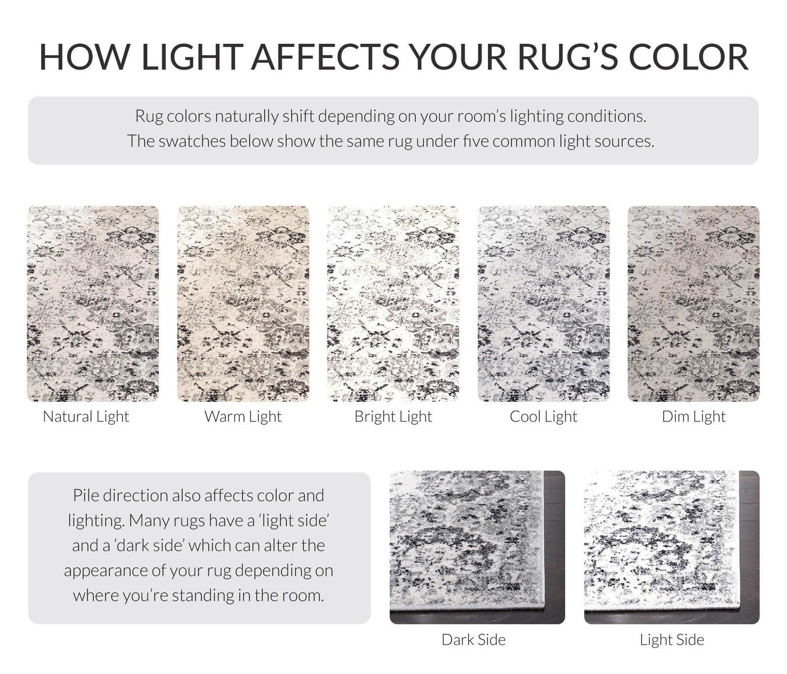 Safavieh Madison Collection Area Rug – 9 Square Silver Grey Boho Chic