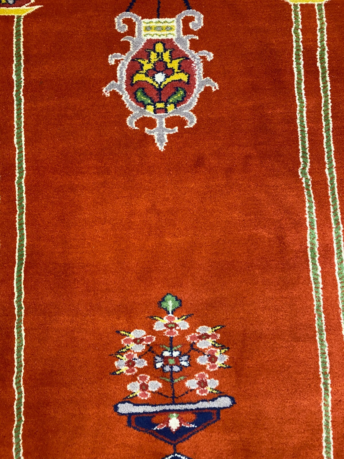 4’1″ x 6’3″ New Pakistani Prayer Rug Oriental Rug – Hand Made – 100% Wool