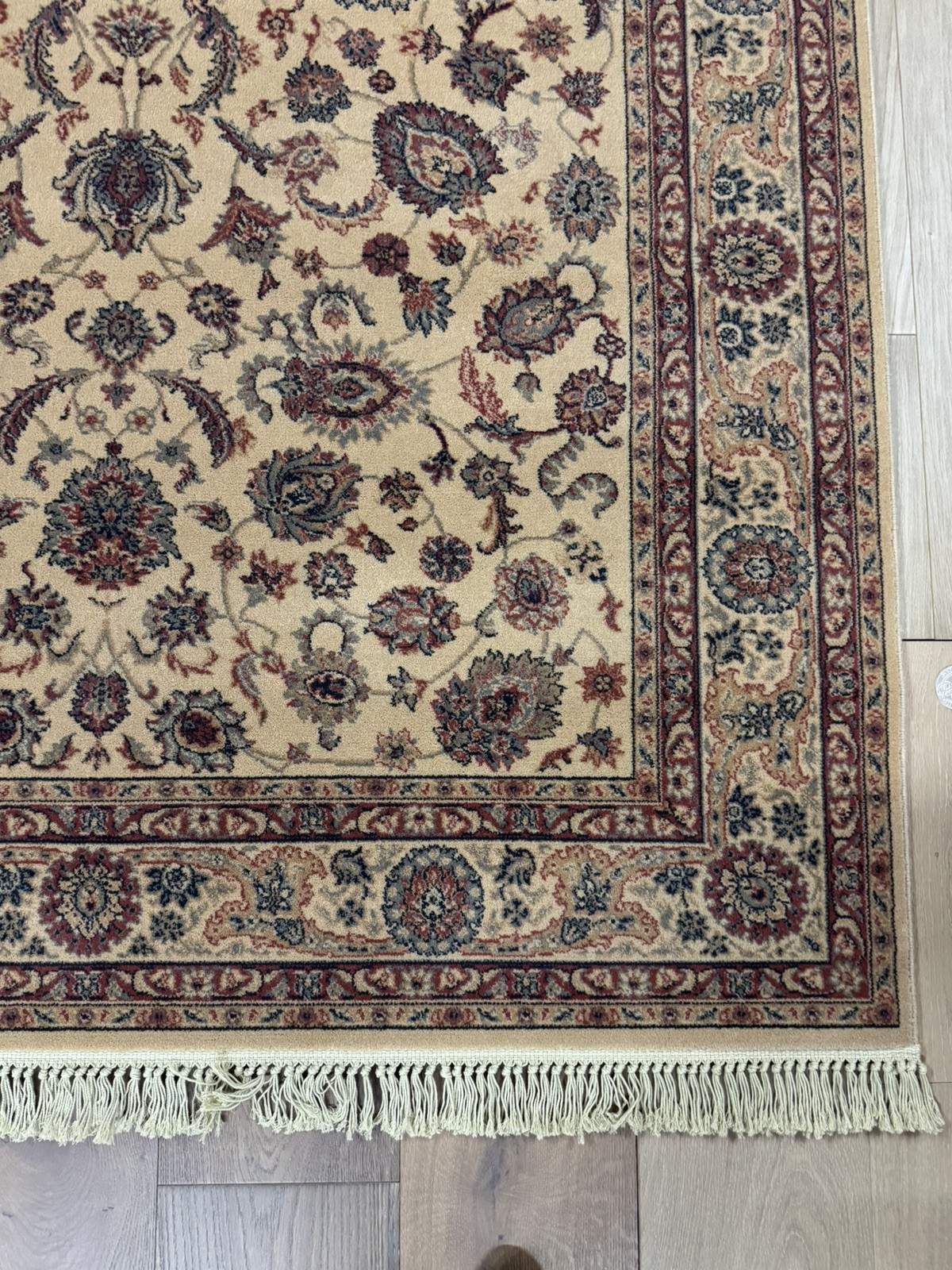 Couristan Kashimar Collection 7223 Isphagan 2327 5’5×8’3 100% Wool rug ::NEW::