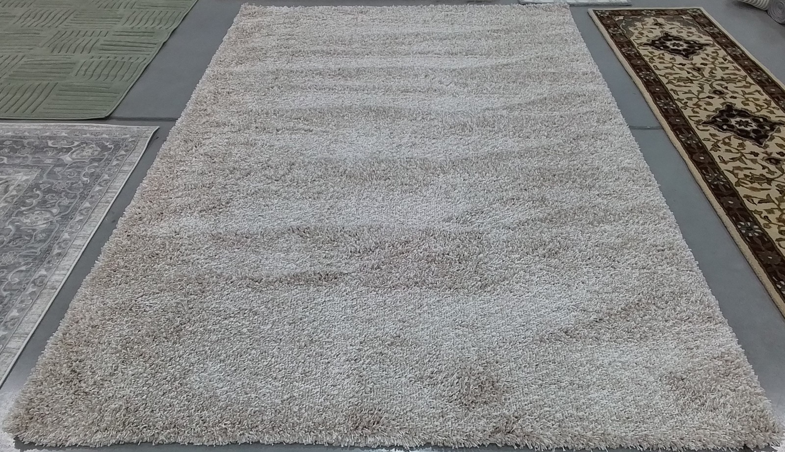 BEIGE 6′-7″ x 9′-6″ Back Stain Rug, Reduced Price 1172797410 SG151-1313-7