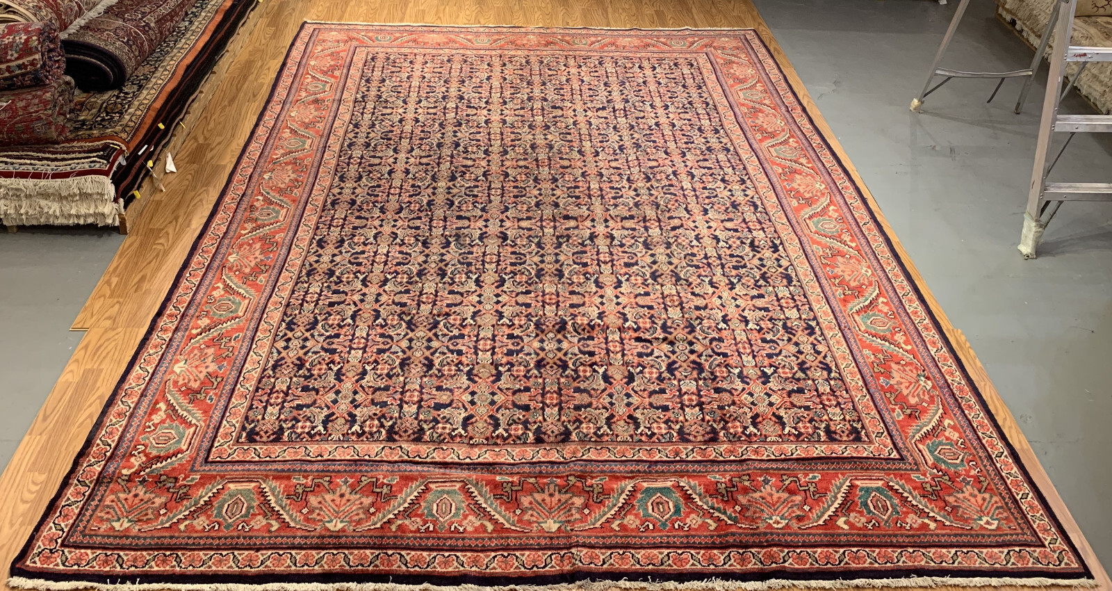 10 x 12 Semi Antique Fine Hand Knotted 100% Wool Rug