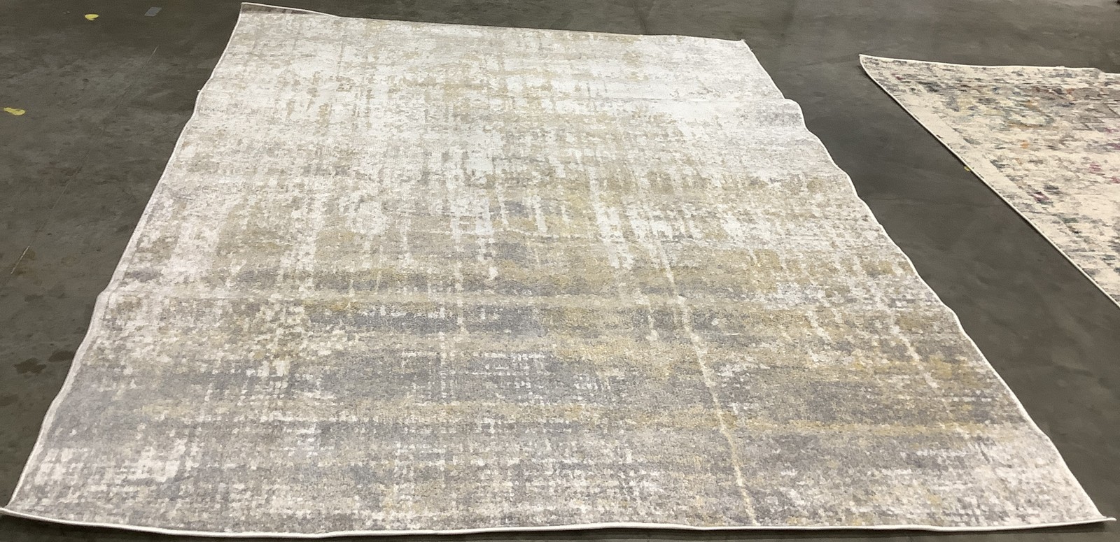 CREME / GOLD 8′-0″ x 10′-0″ Back Stain Rug, Reduced Price 1172684709 ADR207A-8