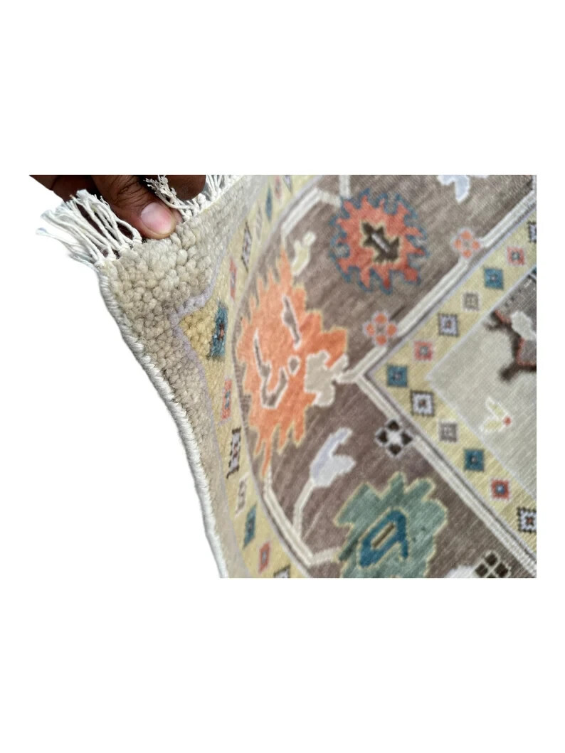 Oushak / Turkish Rug Hand Knotted Area Wool 8×10, 6×9, 9×12, 12×15 4×6, 10×14