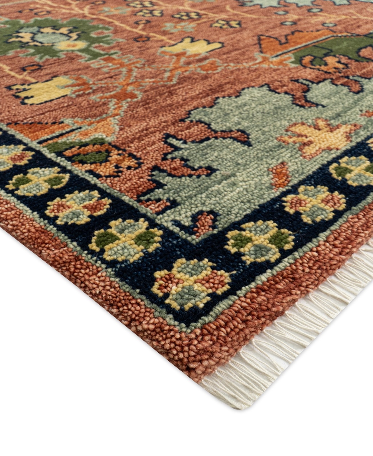 Vintage Donegal Arts & Crafts Rug 8’0″ x 10’1″ Hand Knotted Oriental Wool Carpet