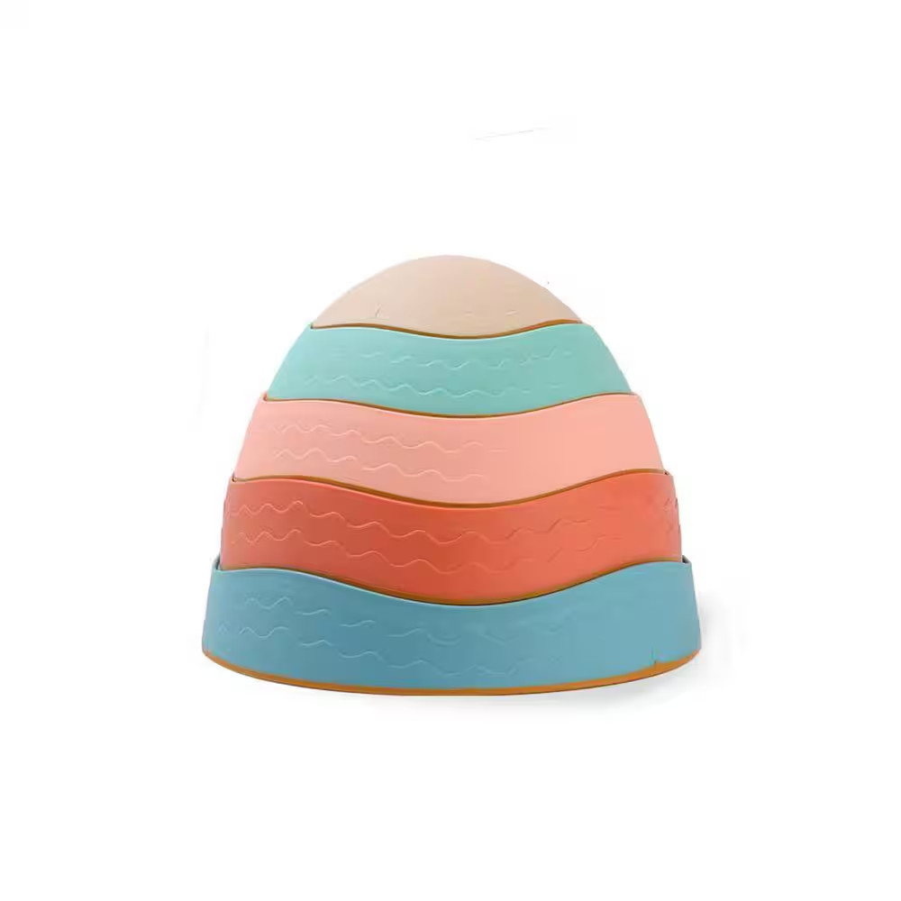13 In. X 13 In. X 11 In. Stackable Non-Slip Stepping Stones Colorful Finish Plas
