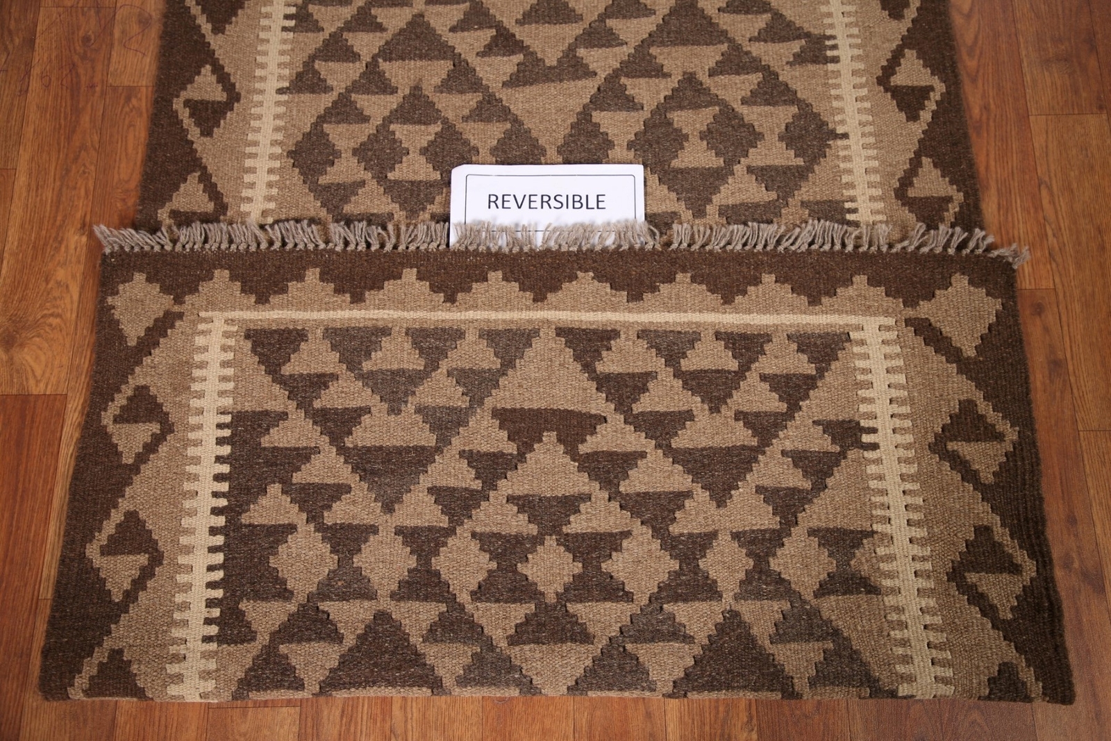 Southwestern Reversible Kilim Oriental Area Rug 3’x5′ Flat-weave Tribal Carpet