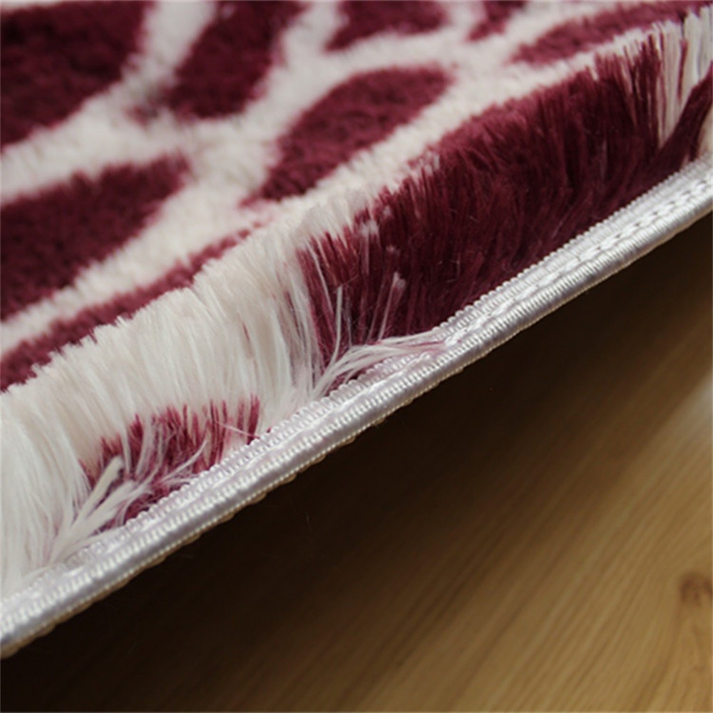 Anti-Skid Fluffy Rug Shaggy WoolArea Dining Living Room Bedroom Carpet Mat Floor