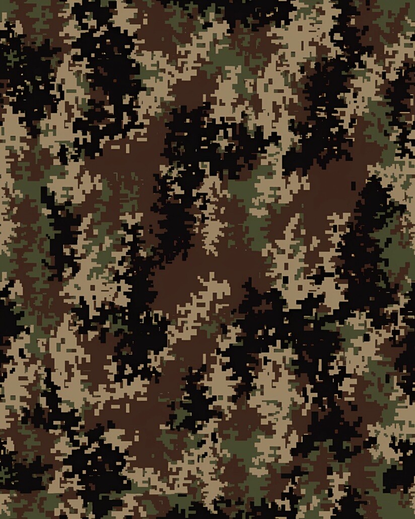 Minimalist Green Brown Black Camo Pattern Rugs Modern Abstract Art Deco Carpets