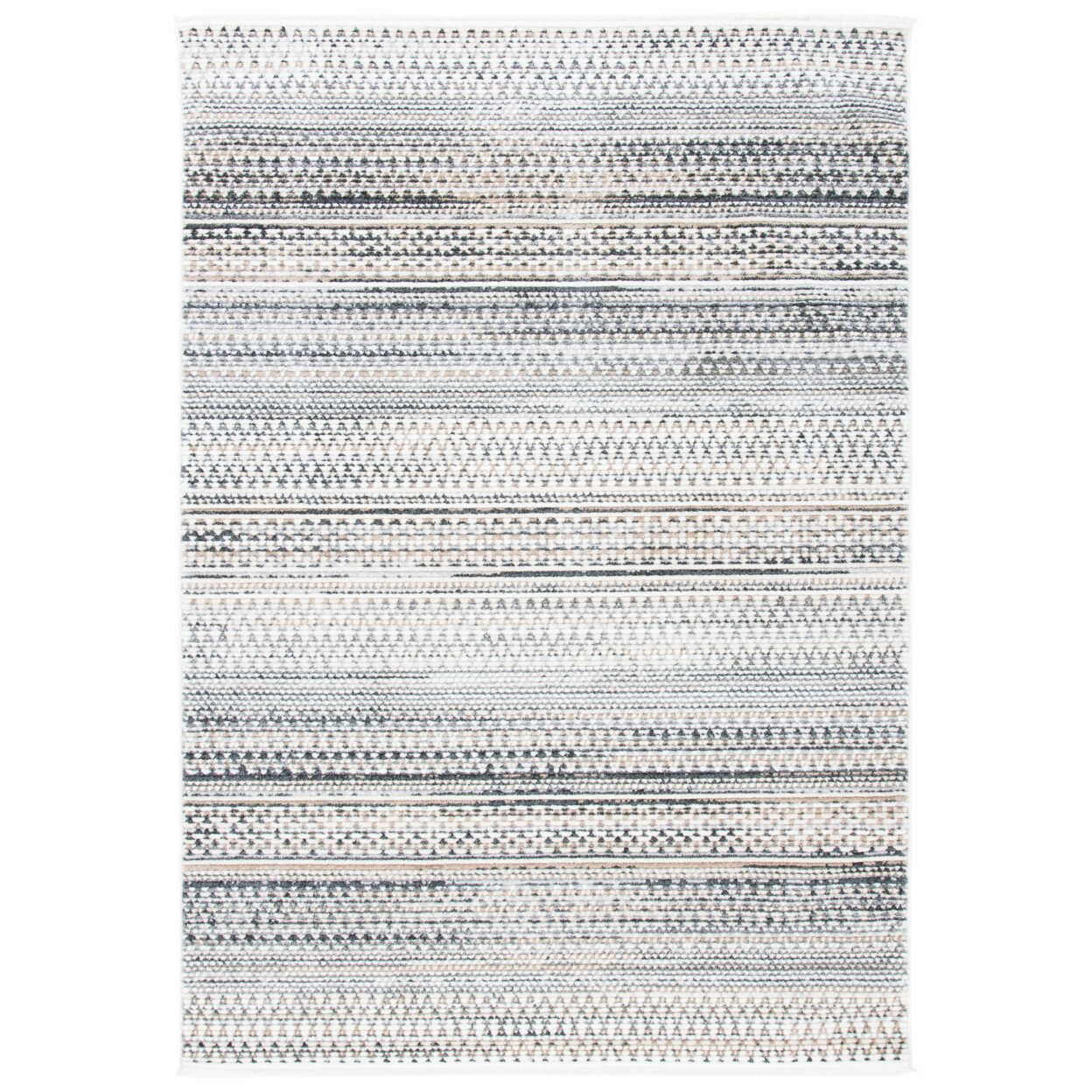 SAFAVIEH Sedona Collection SED819B Ivory / Grey Rug