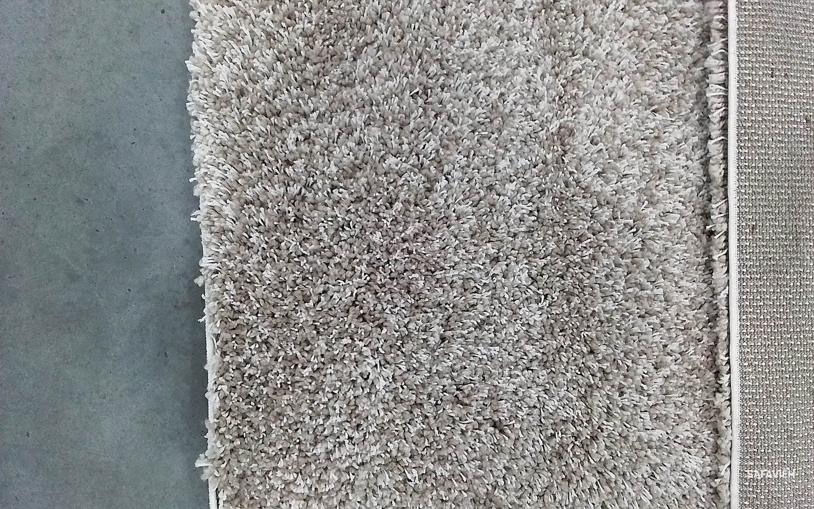 BEIGE 6′-7″ x 9′-6″ Back Stain Rug, Reduced Price 1172805606 SG151-1313-7