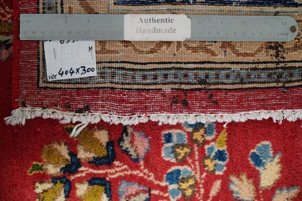 10′ x 13′ Red Semi-Antique Perssiaan Saroukk Rug 74598