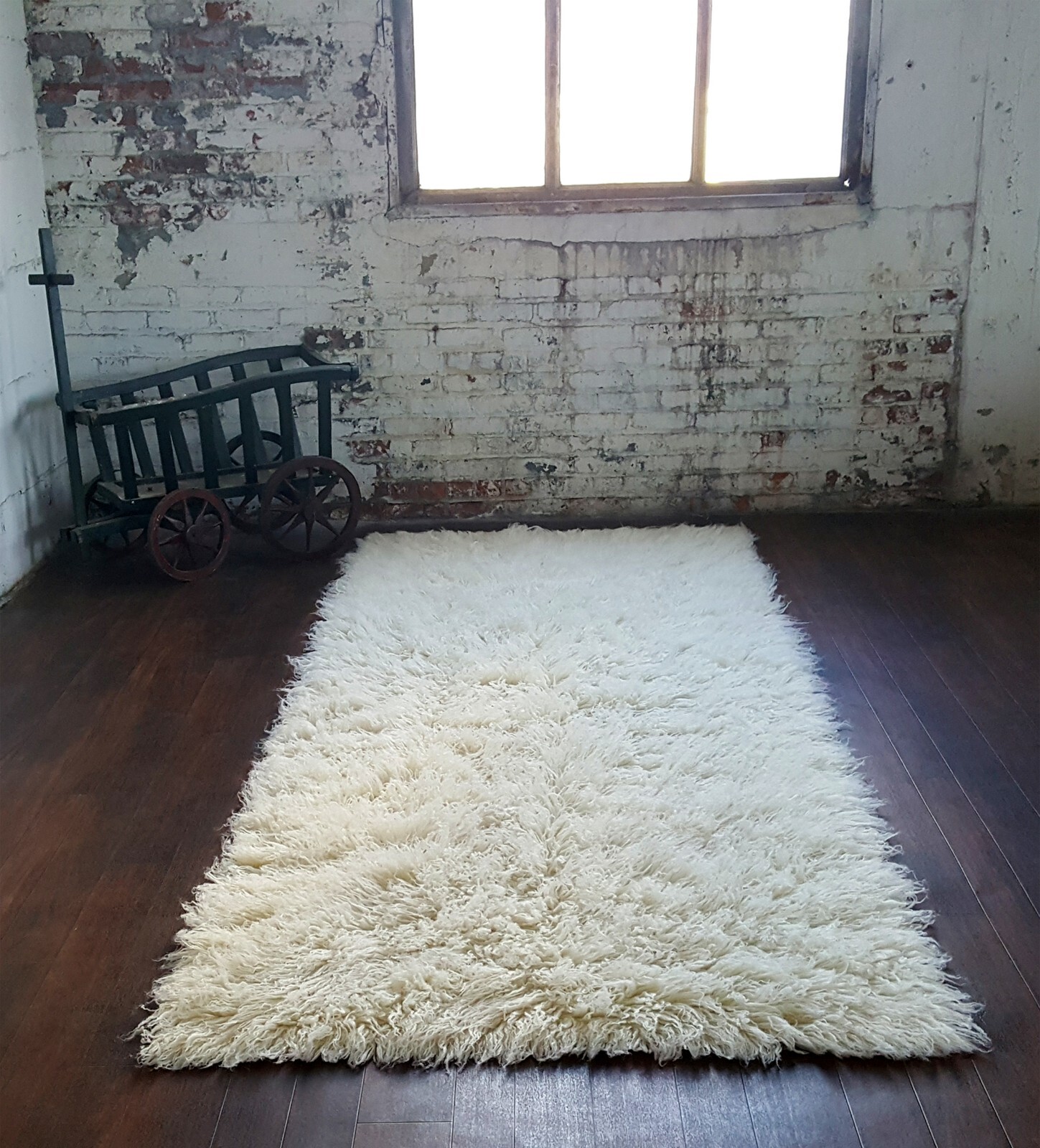CLASSIC FLOKATI SHAG RUGS | LONG 3″ PILE | GREAT QUALITY | WOOL AREA RUGS