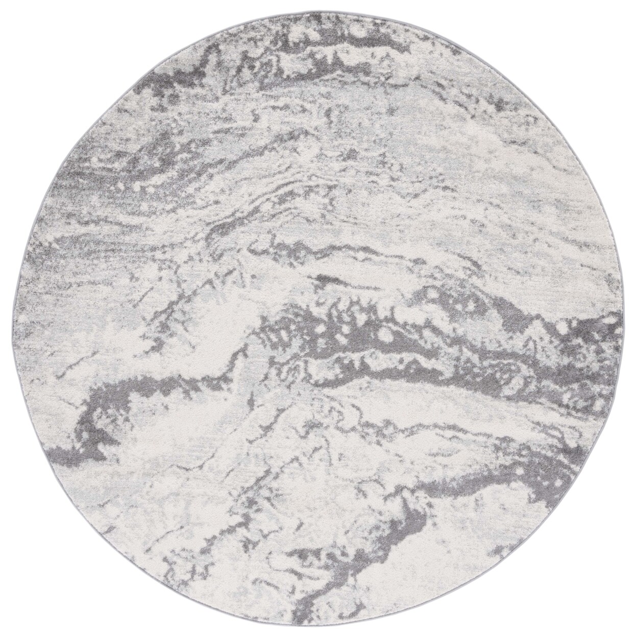 SAFAVIEH Tulum Collection TUL276C Ivory / Grey Rug