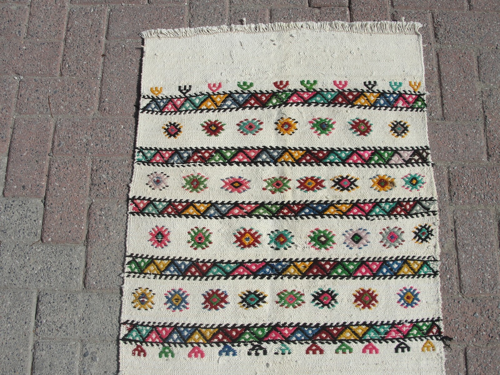2×3 Small kilim rug, Runner Rug, Turkish Kilim, Kelim Teppich, Tappeto