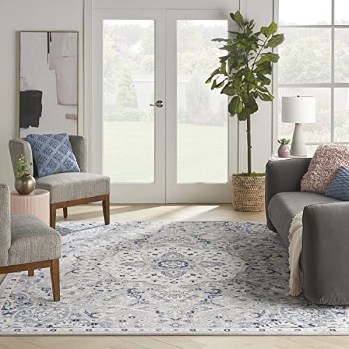 Passion Grey/Beige 8′ x 10′ Area -Rug, Farmhouse, Transitional, Bed Room,