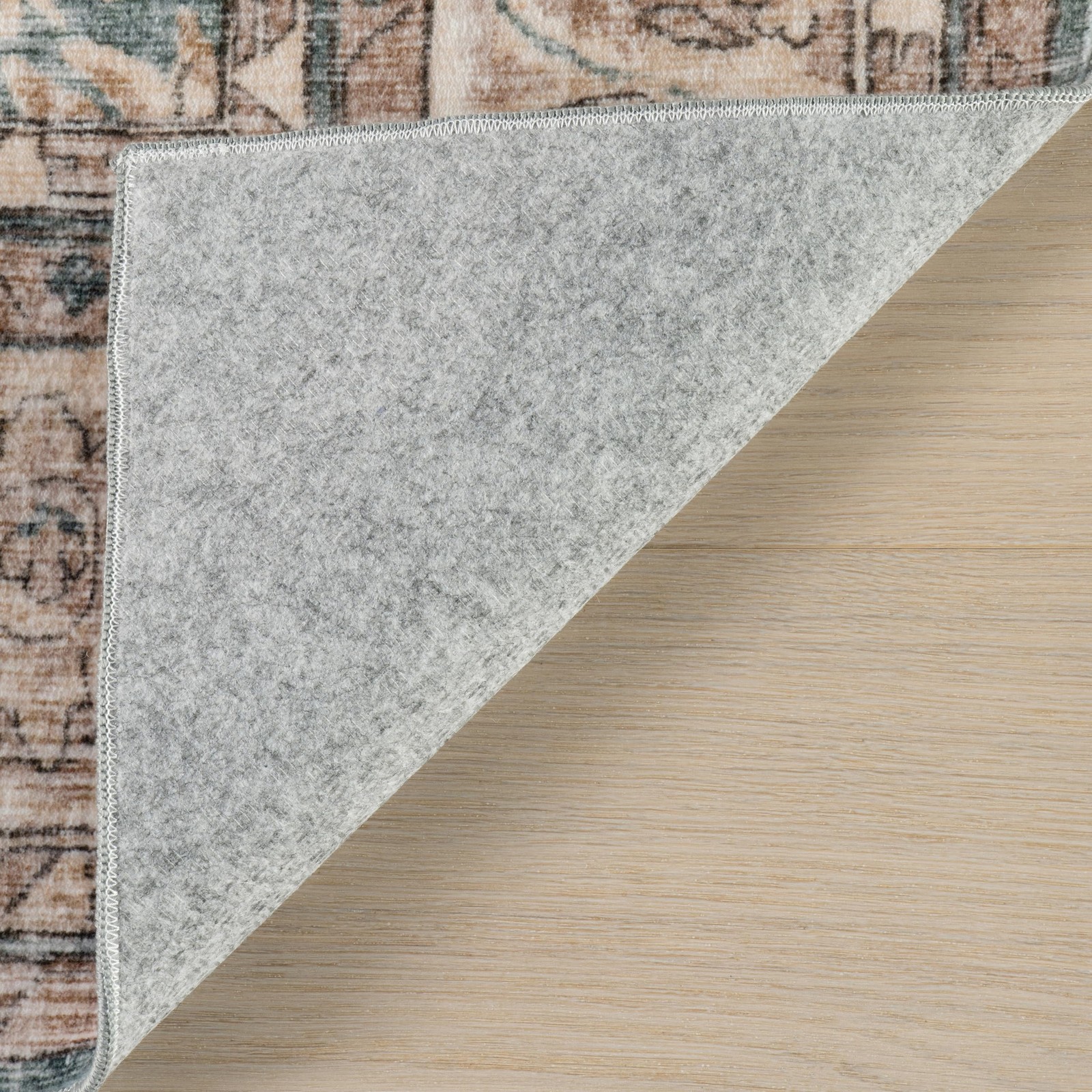 Nuloom Luned Bordered 6 X 9 Machine Washable Area Rug For Living Room Bedroom