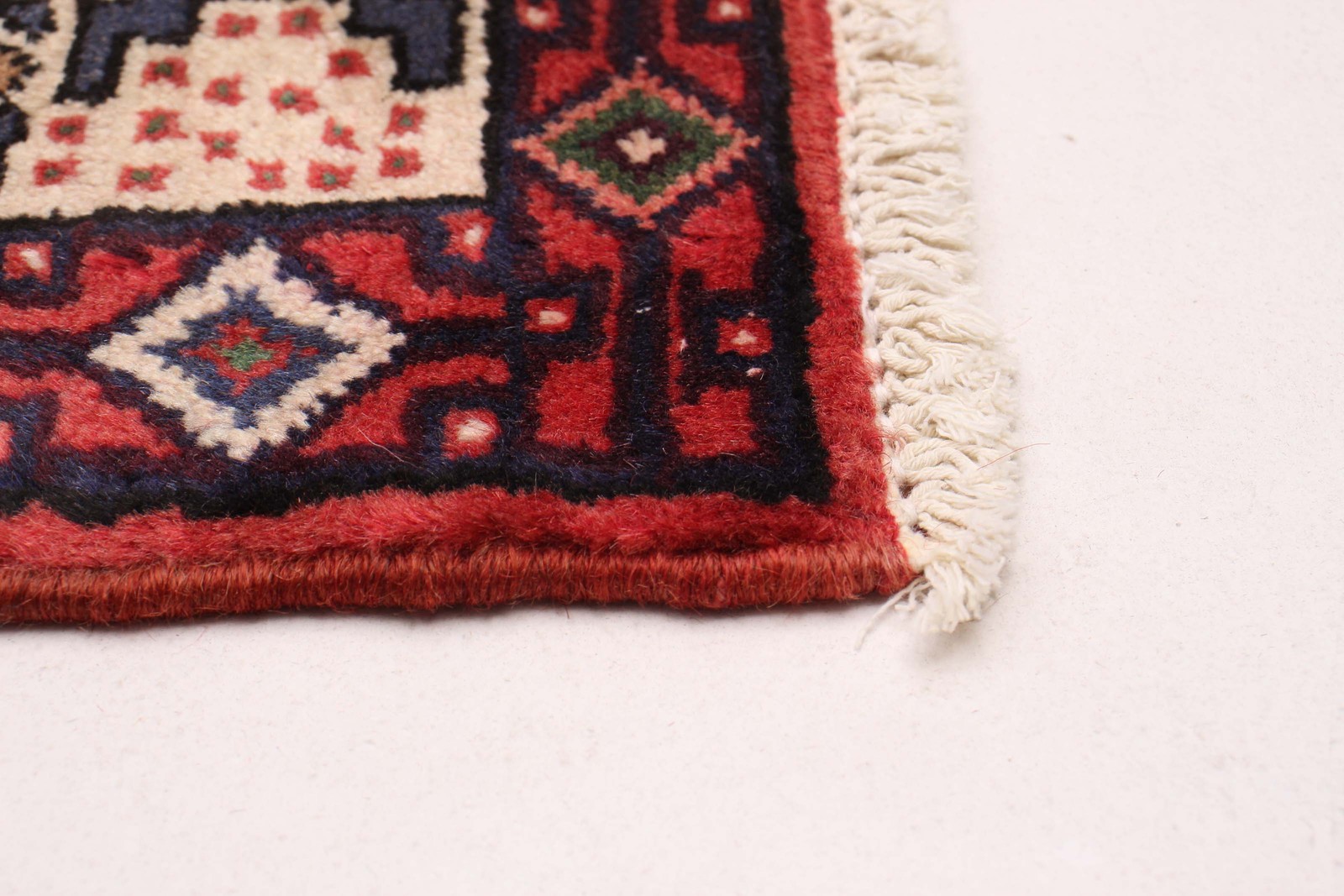 3’5″ x 9’6″ Vintage Hand-knotted Runner Rug Traditional Oriental Wool Carpet