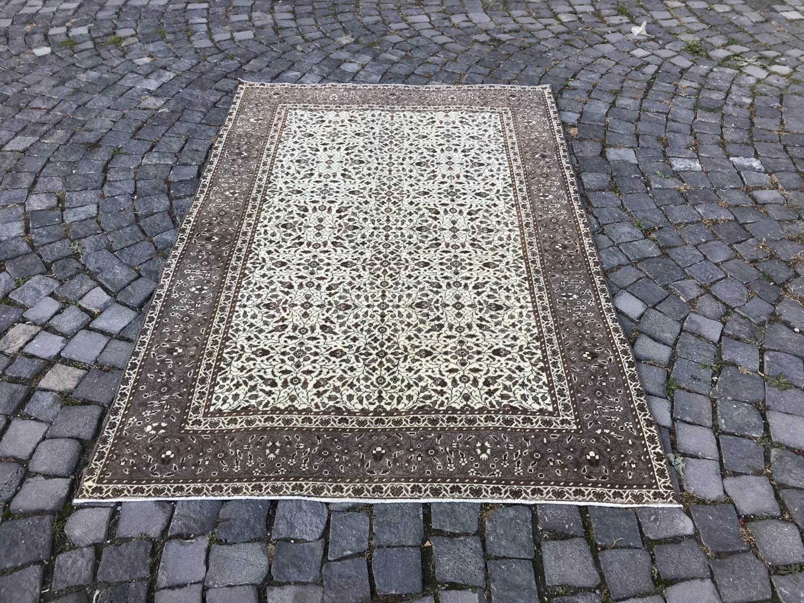 Handmade Rug Turkish Area Rug Vintage Rug Oushak Rug Antique Rug Bohemian Rug