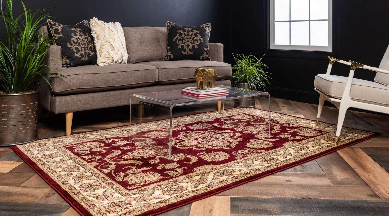 Voyage Collection Traditional Oriental Classic Intricate Design Area Rug (9′ …