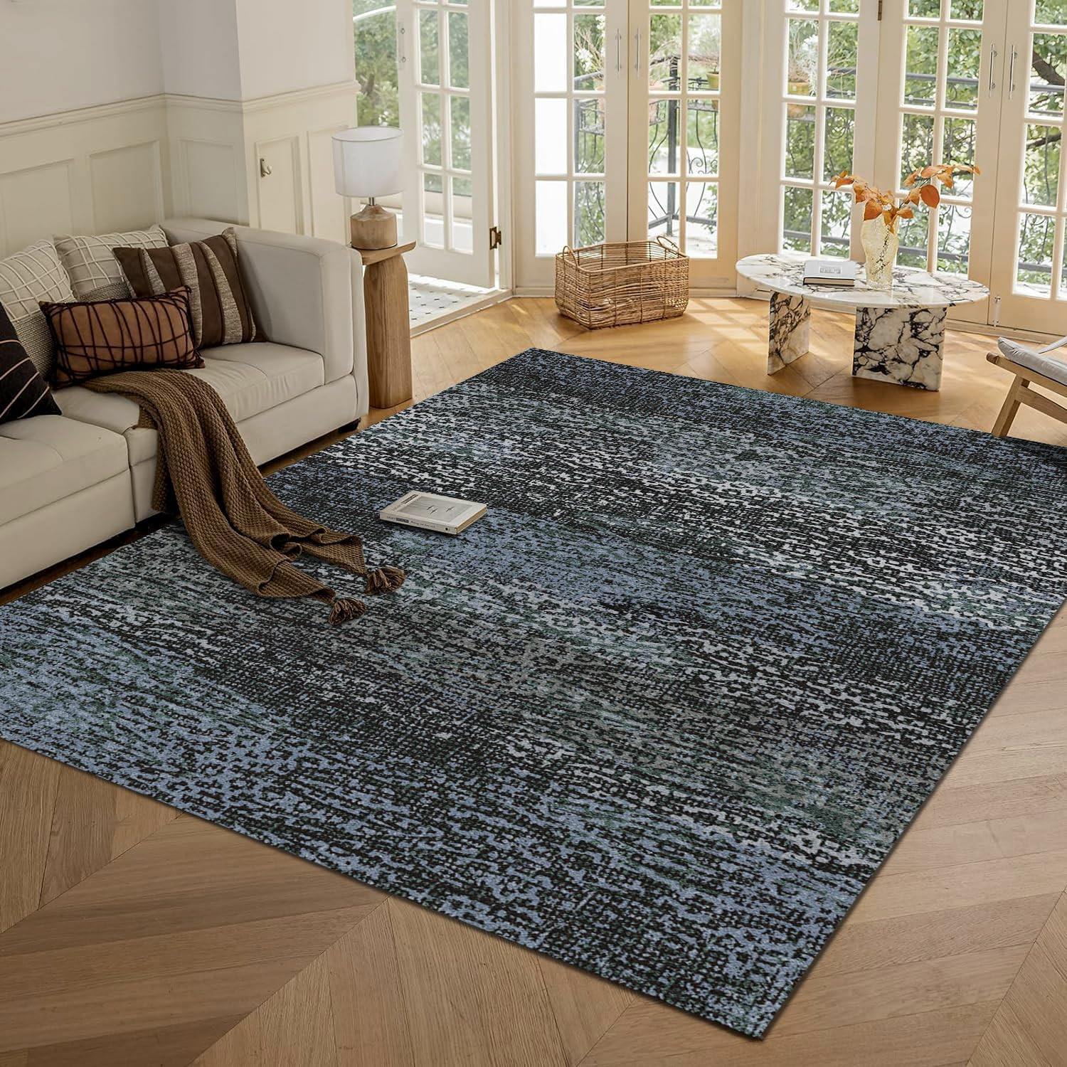 Washable Area Rugs – Perfect for Living Room, Bedroom, Kids Room, Nursery – Stai