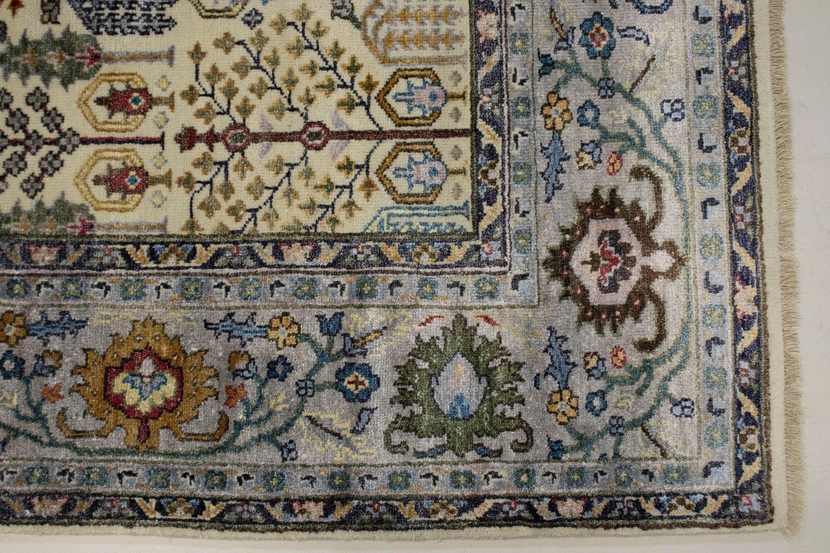 Modern Garden Bamboo Silk Viscose 8X10 Handmade Oriental Rug Home Decor Carpet