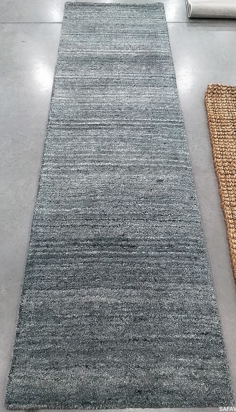 BLUE / GOLD 2′-3″ x 8′-0″ Flaw in Rug, Reduced Price 1172808703 HIM413F-28