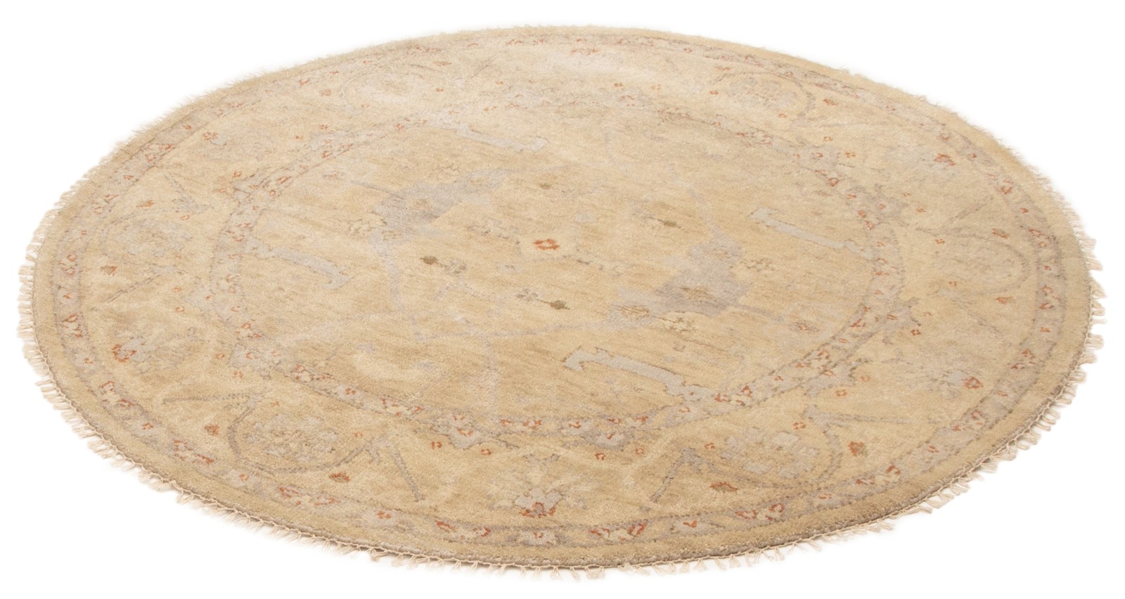 Traditional Vintage Hand-Knotted Area Rug 5’11” x 5’10” Oriental Wool Carpet